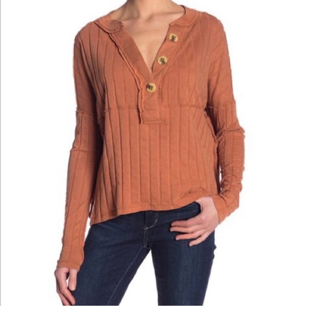 Free People We The Free Burnt Orange Thermal